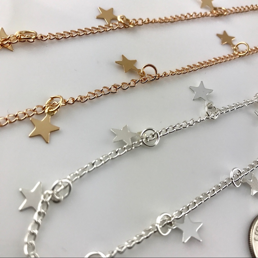 3 for $25✨simple sequin star necklace - Picture 7 of 7
